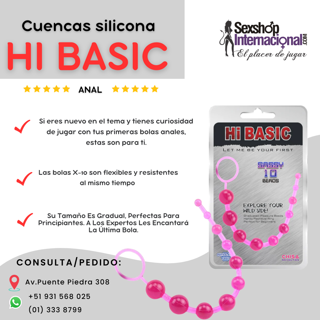 HI BASIC 10 CUENCAS DILATACIÓN ANAL SEXSHOP INTERNACIONAL 931568025